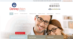 Desktop Screenshot of denneyvision.com